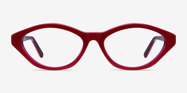 Passion Raspberry & Purple Acétate Montures de lunettes de vue