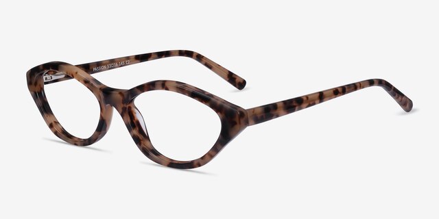 Passion Tortoise AcetateEyeglass Frames from EyeBuyDirect, Angle View