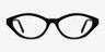 Passion Black AcetateEyeglass Frames from EyeBuyDirect, Front View