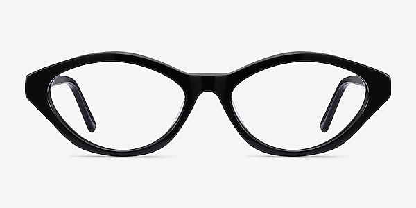 Passion Black Acetate Eyeglass Frames