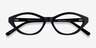 Passion Black AcetateEyeglass Frames from EyeBuyDirect, Closed View