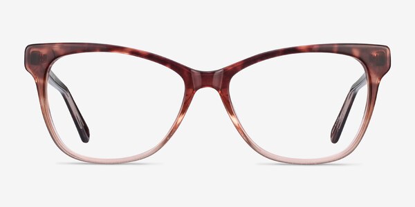 Rosalie Orange Acetate Eyeglass Frames