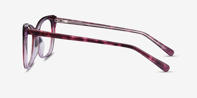 Rosalie Pink AcetateEyeglass Frames from EyeBuyDirect, Side View