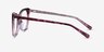 Rosalie Pink AcetateEyeglass Frames from EyeBuyDirect, Side View