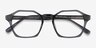 Orchid Gray AcetateEyeglass Frames from EyeBuyDirect, Closed View