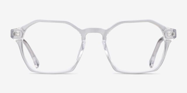 Orchid Clear AcetateEyeglass Frames from EyeBuyDirect, Front View