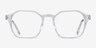 Orchid Clear AcetateEyeglass Frames from EyeBuyDirect, Front View