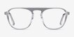 Ida Clear AcetateEyeglass Frames from EyeBuyDirect, Front View