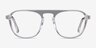 Ida Clear AcetateEyeglass Frames from EyeBuyDirect, Front View