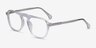 Ida Clear AcetateEyeglass Frames from EyeBuyDirect, Angle View