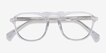 Ida Clear AcetateEyeglass Frames from EyeBuyDirect, Closed View