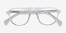 Ida Clear AcetateEyeglass Frames from EyeBuyDirect, Closed View