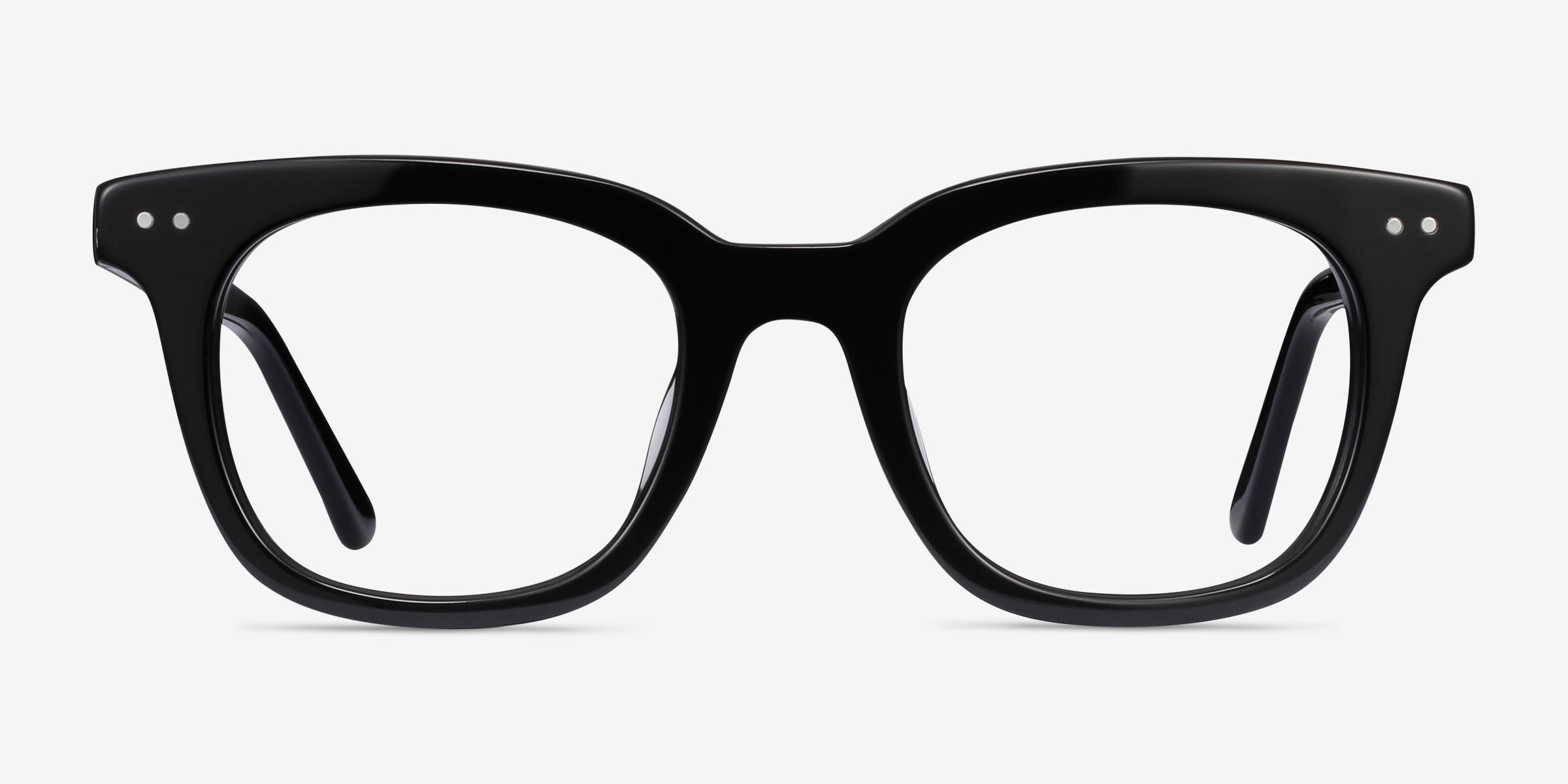 Romy Square Black Full Rim Eyeglasses Eyebuydirect