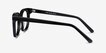 Romy Black AcetateEyeglass Frames from EyeBuyDirect, Side View