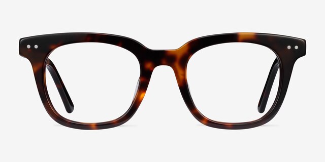Romy Tortoise AcetateEyeglass Frames from EyeBuyDirect, Front View