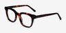 Romy Tortoise AcetateEyeglass Frames from EyeBuyDirect, Angle View
