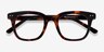 Romy Tortoise AcetateEyeglass Frames from EyeBuyDirect, Closed View