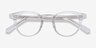 Flora Clear AcetateEyeglass Frames from EyeBuyDirect, Closed View