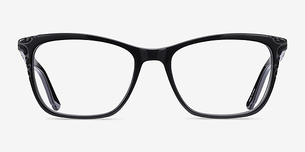 Hedera Black Acetate Eyeglass Frames