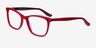 Hedera Raspberry Pink AcetateEyeglass Frames from EyeBuyDirect, Angle View