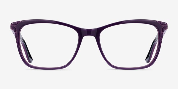 Hedera Purple Acetate Eyeglass Frames