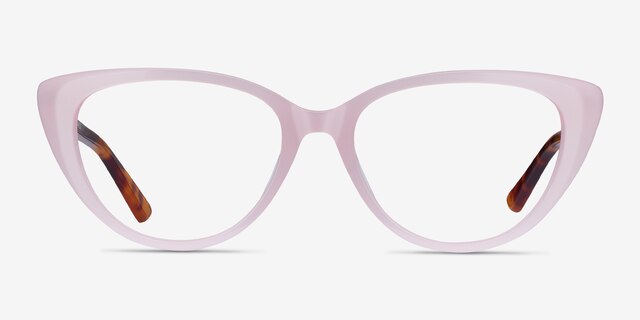 Anastasia Iridescent Pink & Tortoise AcetateEyeglass Frames from EyeBuyDirect, Front View