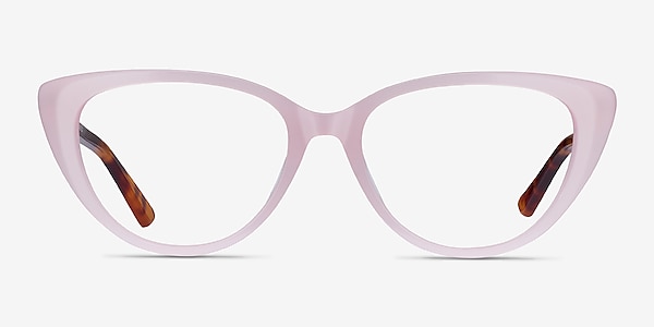 Anastasia Iridescent Pink & Tortoise Acétate Montures de lunettes de vue