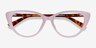 Anastasia Iridescent Pink & Tortoise AcetateEyeglass Frames from EyeBuyDirect, Closed View