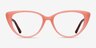 Anastasia Coral & Tortoise AcetateEyeglass Frames from EyeBuyDirect, Front View