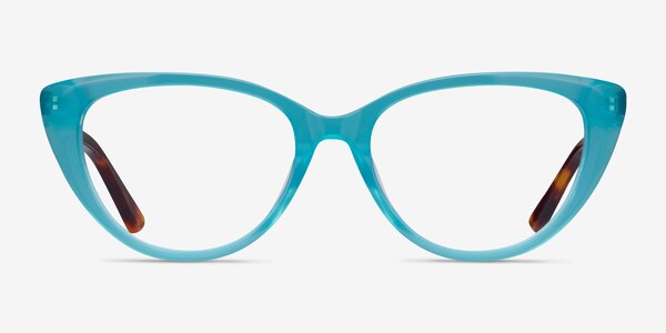 Anastasia Turquoise & Tortoise Acétate Montures de lunettes de vue