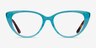 Anastasia Turquoise & Tortoise AcetateEyeglass Frames from EyeBuyDirect, Front View