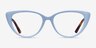 Anastasia Baby Blue & Tortoise AcetateEyeglass Frames from EyeBuyDirect, Front View