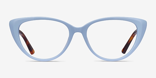 Anastasia Baby Blue & Tortoise Acétate Montures de lunettes de vue