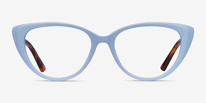 Anastasia Baby Blue & Tortoise Acetate Eyeglass Frames