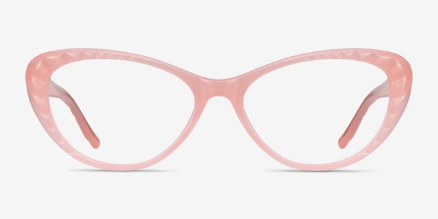 Persona Coral AcetateEyeglass Frames from EyeBuyDirect, Front View
