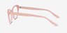 Persona Coral AcetateEyeglass Frames from EyeBuyDirect, Side View