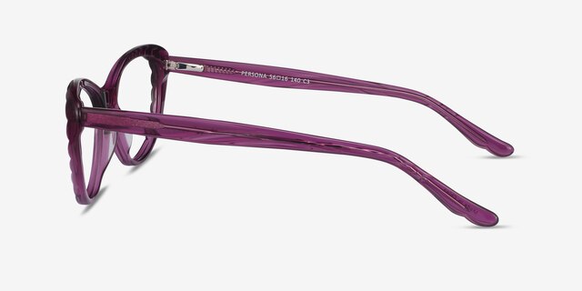 Persona Cassis AcetateEyeglass Frames from EyeBuyDirect, Side View