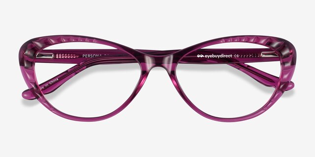 Persona Cassis AcetateEyeglass Frames from EyeBuyDirect, Closed View