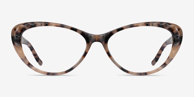 Persona Ivory Tortoise AcetateEyeglass Frames from EyeBuyDirect, Front View