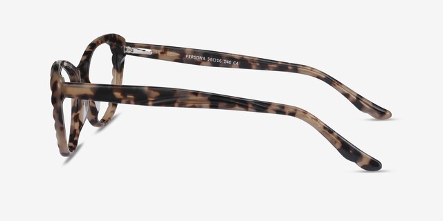 Persona Ivory Tortoise AcetateEyeglass Frames from EyeBuyDirect, Side View