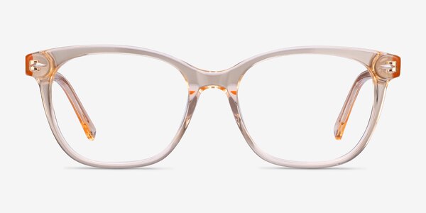 Yana Clear Melon Acetate Eyeglass Frames