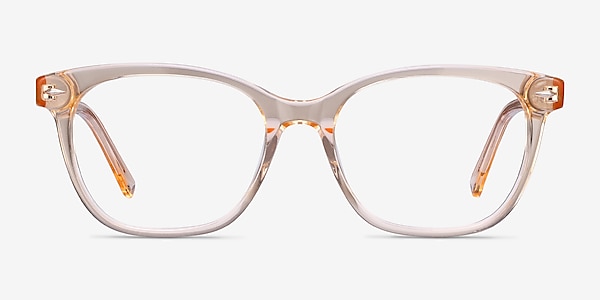 Yana Clear Melon Acetate Eyeglass Frames