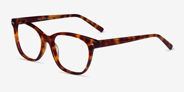 Yana Tortoise AcetateEyeglass Frames from EyeBuyDirect, Angle View