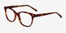 Yana Tortoise AcetateEyeglass Frames from EyeBuyDirect, Angle View