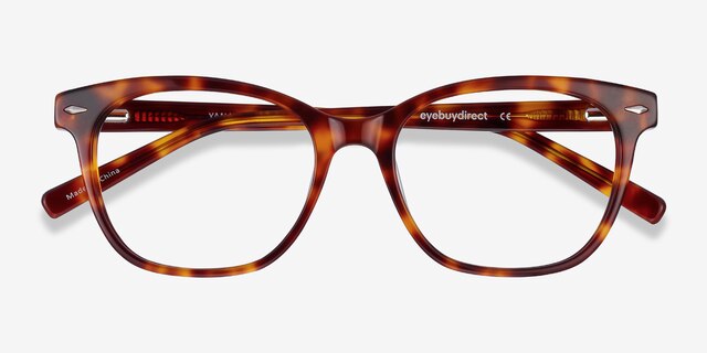 Yana Tortoise AcetateEyeglass Frames from EyeBuyDirect, Closed View