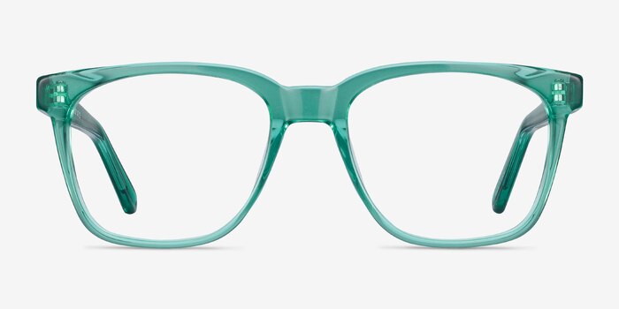 Jamie Emerald Green Acétate Montures de lunettes de vue d'EyeBuyDirect