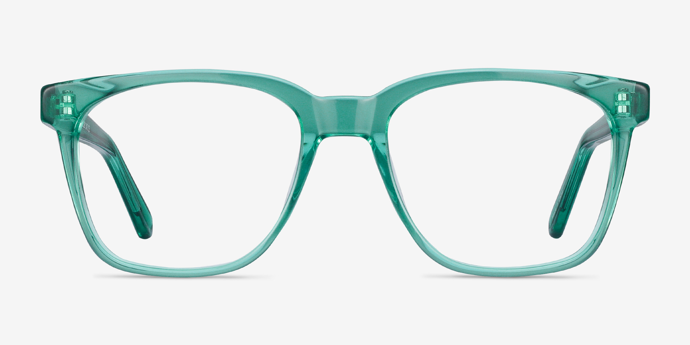 Jamie Rectangulaire Emerald Green Monture Lunettes De Vue Eyebuydirect Canada