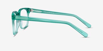 Canna - Rectangle Green Frame Prescription Sunglasses