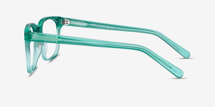Jamie Emerald Green Acétate Montures de lunettes de vue d'EyeBuyDirect