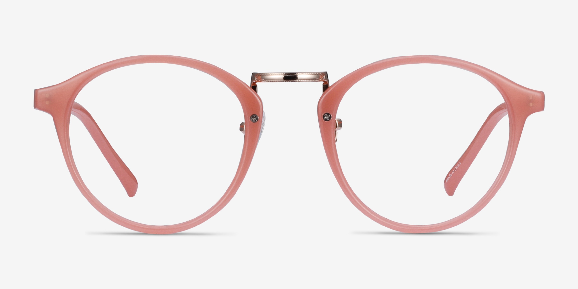 coral eyeglass frames